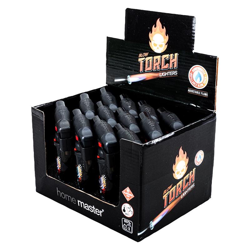 Home Master Gas Blow Torch Refillable Assorted Muscle Car Designs 1pk