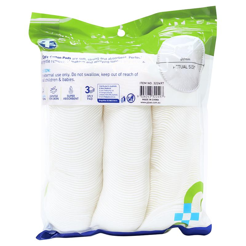 1St Care 3 Ply Gentle & Strong Cotton Pads 240 Piece