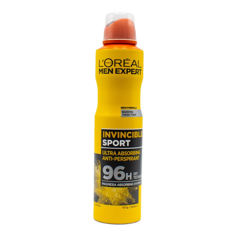 L'Oreal Men Expert Invincible Sport Ultra Absorbing Anti-Perspirant 250ml