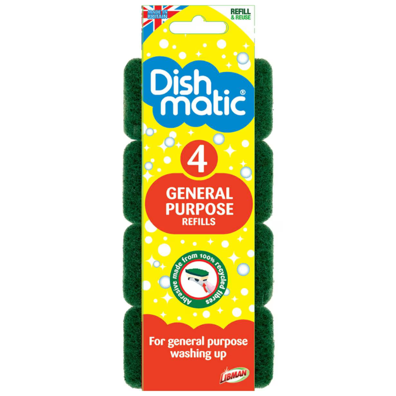 Dishmatic General Purpose Refills 4 Pack