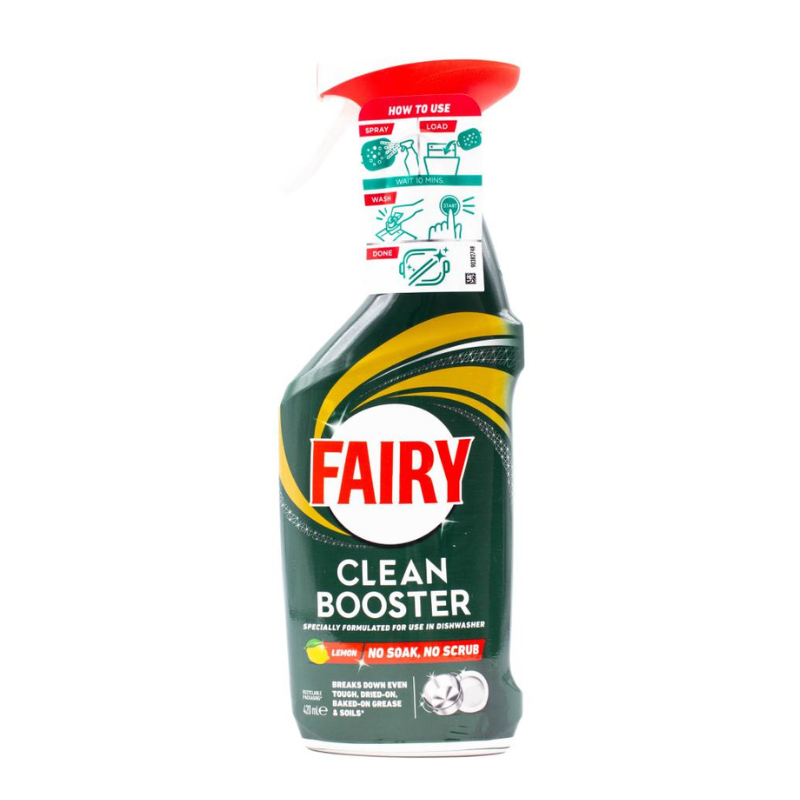 Fairy Clean Booster No Soak No Scrub Lemon Spray 420ml