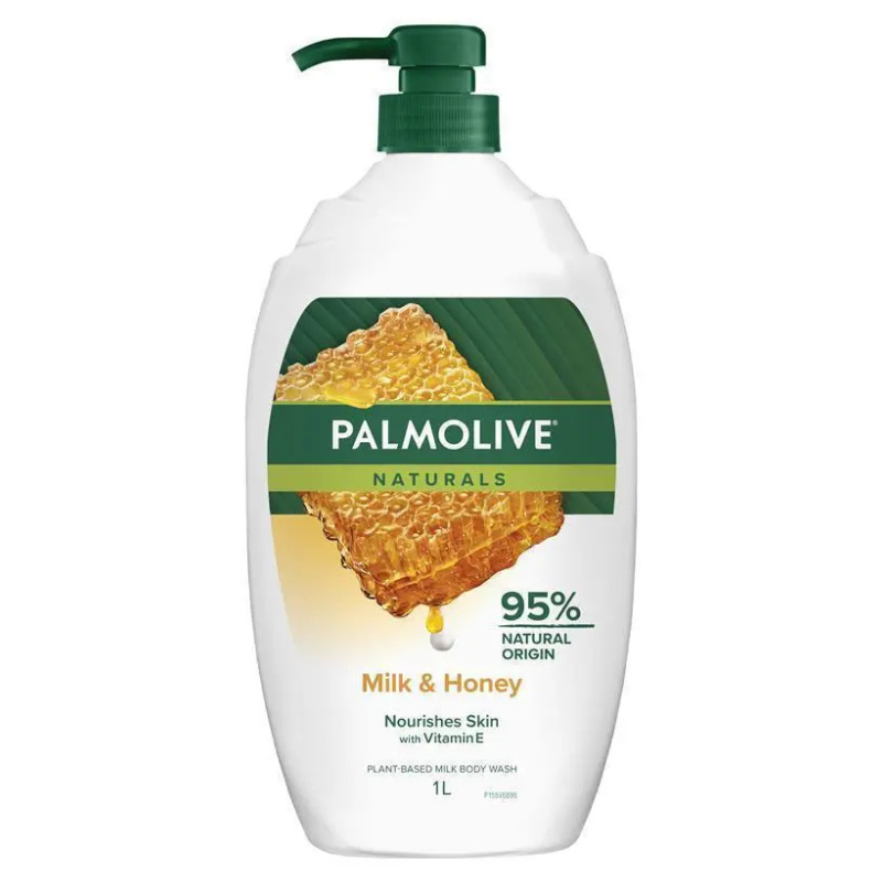 Palmolive Naturals Milk & Honey Milk Body Wash 1L
