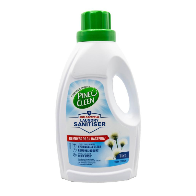 Pine O Cleen Anti-Bacterial Laundry Sanitiser Fresh Cotton 1L