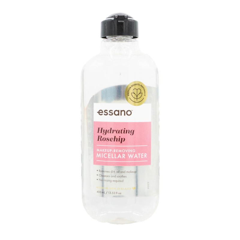 Essano Hydrating Rosehip Makeup-Removing Micellar Water 400ml
