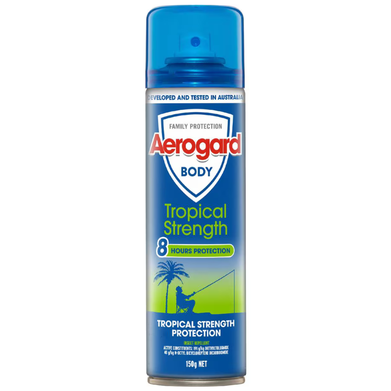 Aerogard Body Tropical Strength Aerosol Insect Repellent 150g