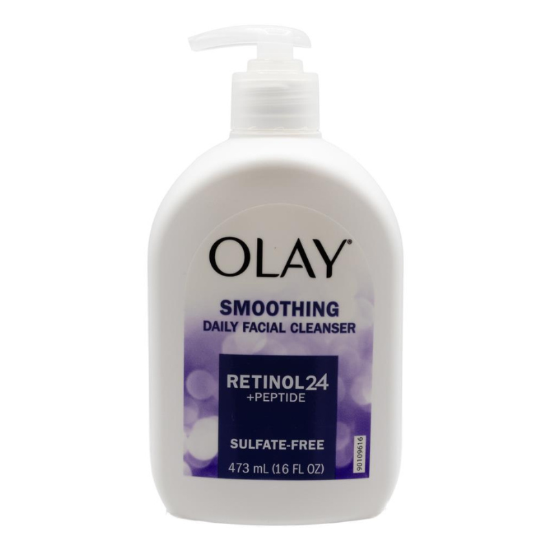 Olay Smoothing Daily Facial Cleanser Retinol 24 + Peptide 473ml