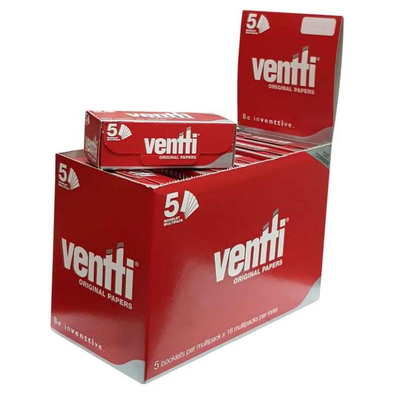 Ventti 60 Original Papers Box of 18 x 5 Booklets Multipack = 5400 Papers