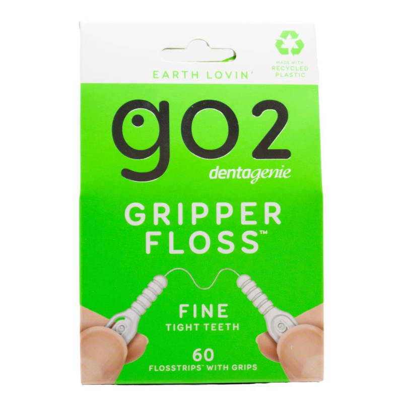 Go2 Dentagenie Gripper Floss Fine Tight Teeth Pk 60
