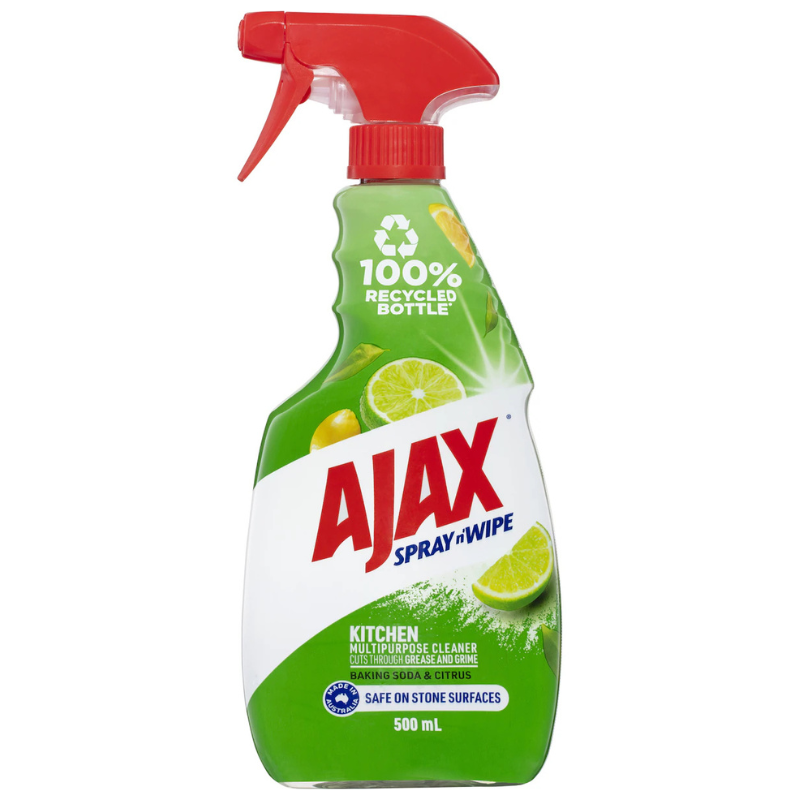 Ajax Spray N Wipe Kitchen Baking Soda & Citrus 500ml