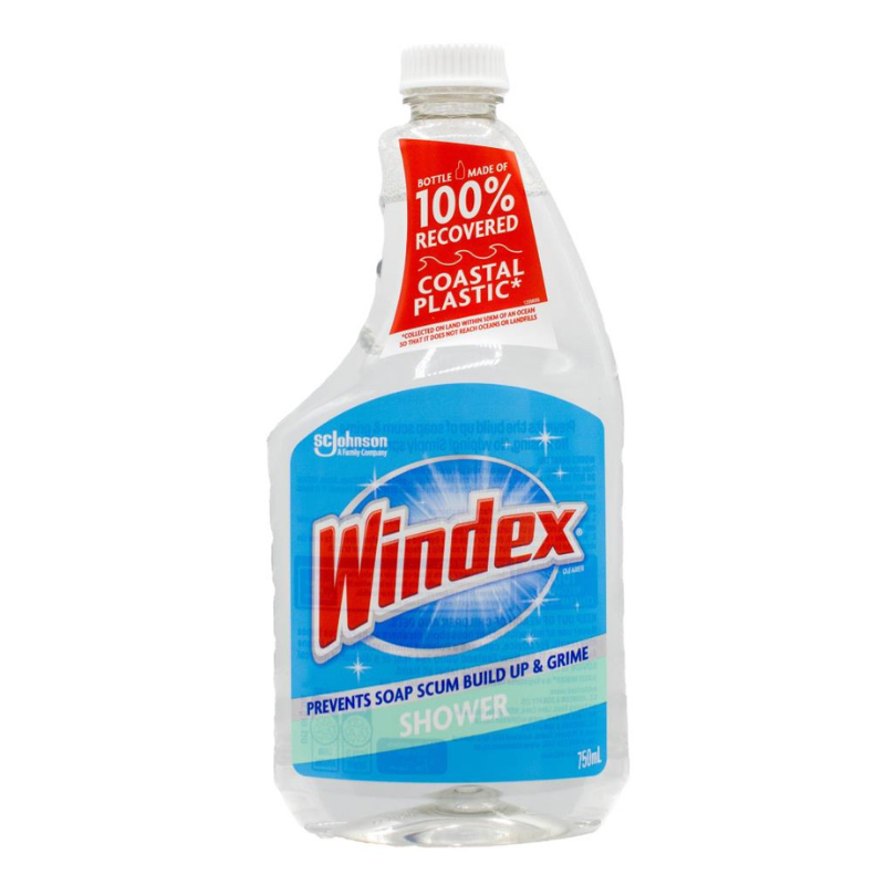 Windex Shower Cleaner Spray Refill 750ml