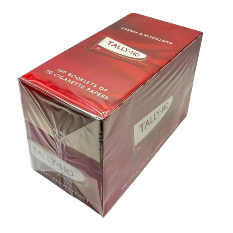 Tally-Ho 100 Booklets Of 50 Cigarette Papers = 5000 Papers
