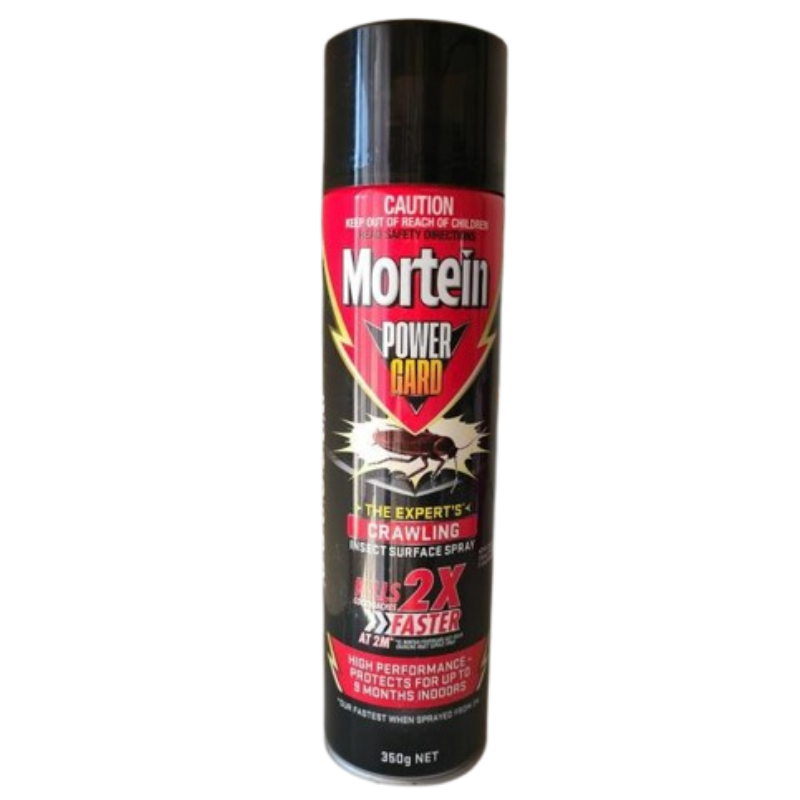 Mortein PowerGard Crawling Insect Surface Spray 2 x Faster 350g