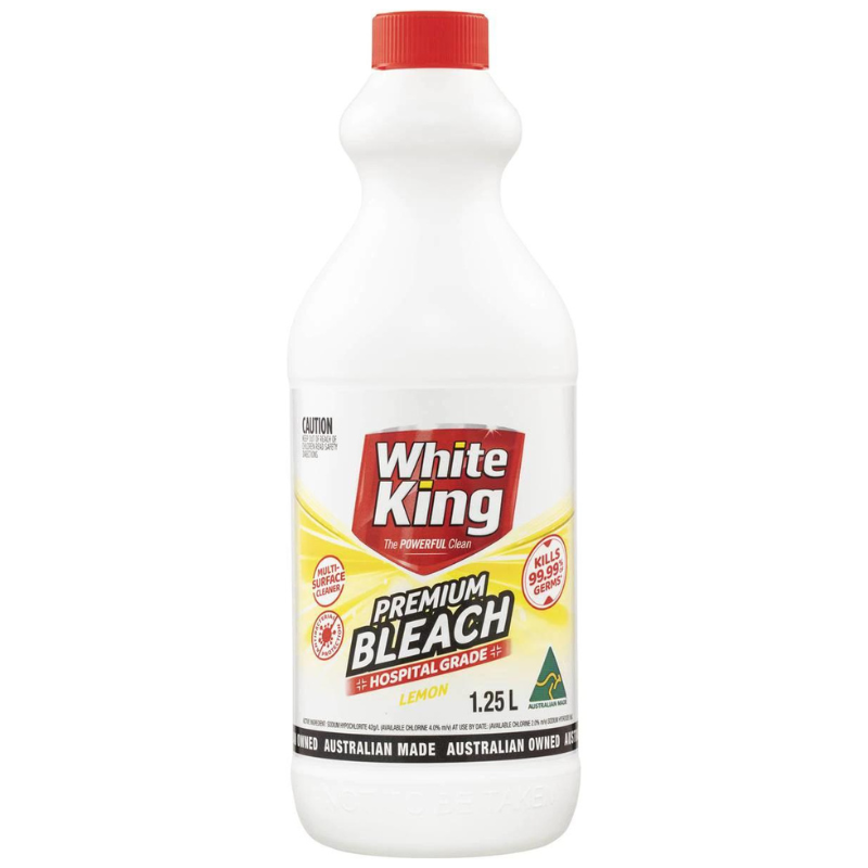 White King Bleach Lemon 1.25L