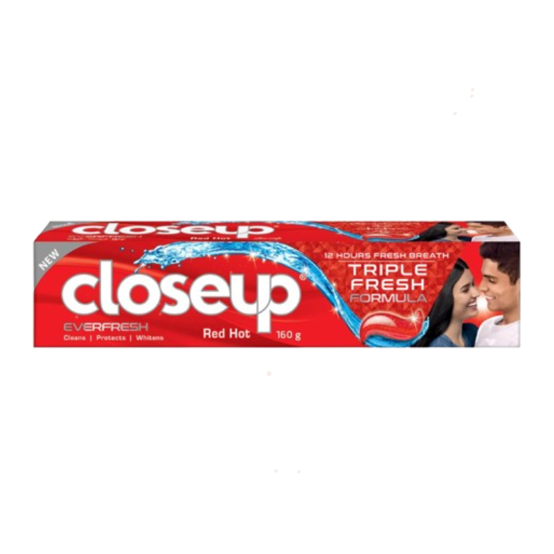 Closeup Red Hot Triple Fresh Formula Toothpaste 160g