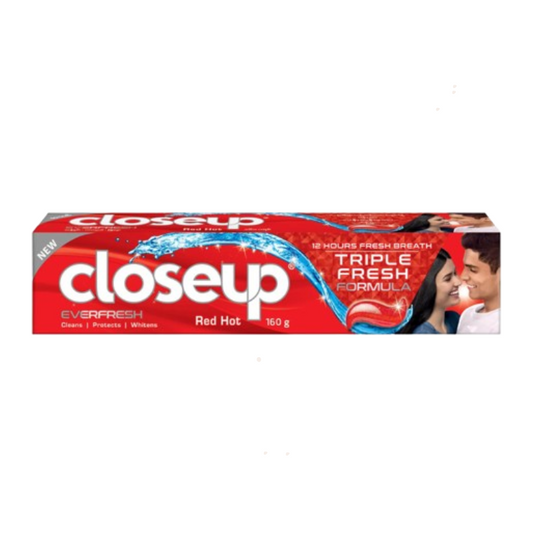 Closeup Red Hot Triple Fresh Formula Toothpaste 160g