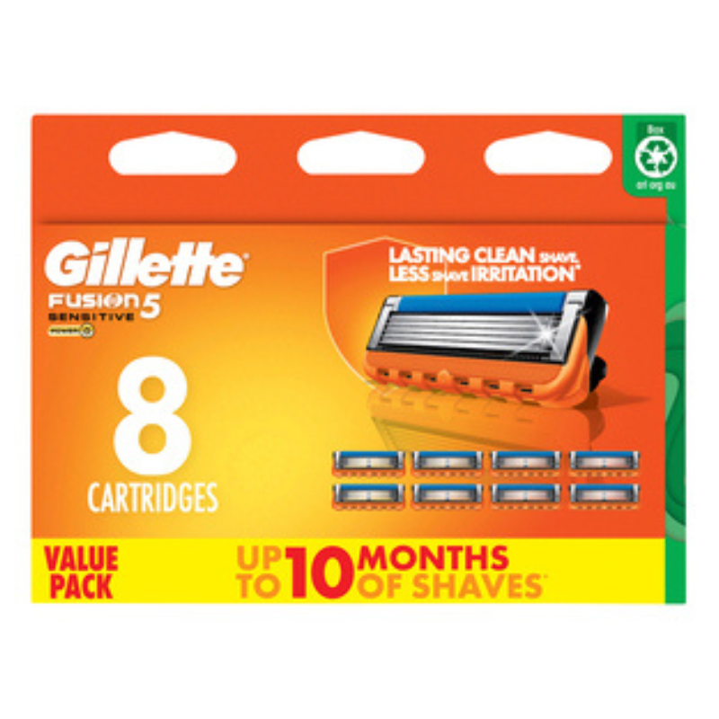 Gillette Fusion 5 Power Razor Blades 8 Cartridge
