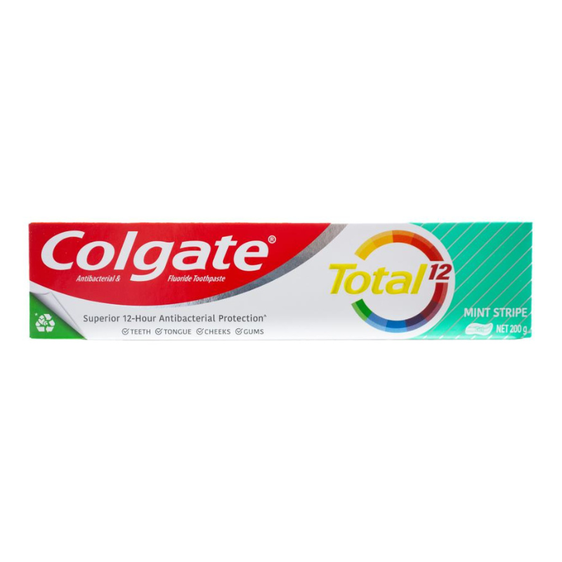 Colgate Toothpaste Total Mint Stripe 200g