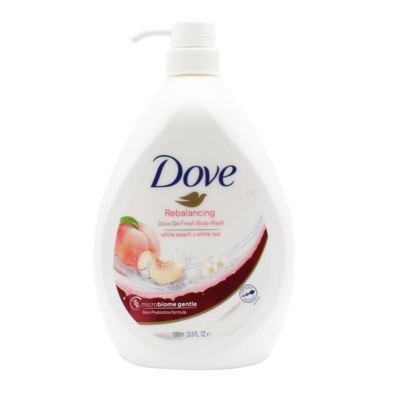 Dove Rebalancing White Peach x White Tea Body Wash 1000ml