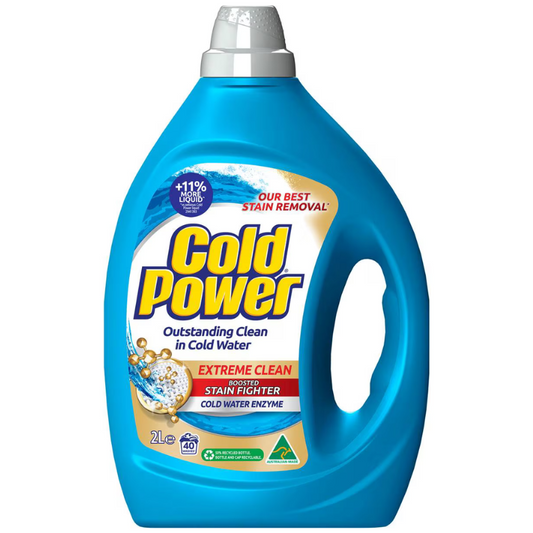 Cold Power Extreme Clean Laundry Liquid 2L
