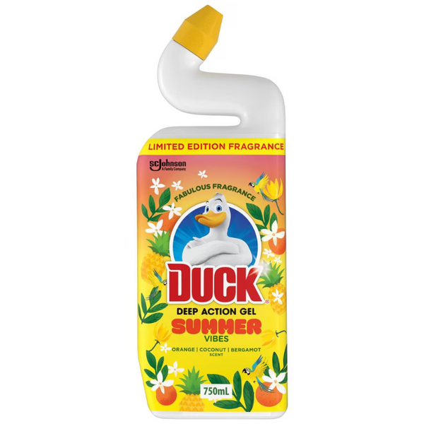 Duck Deep Action Gel Summer Vibes Toilet Cleaner 750 ml