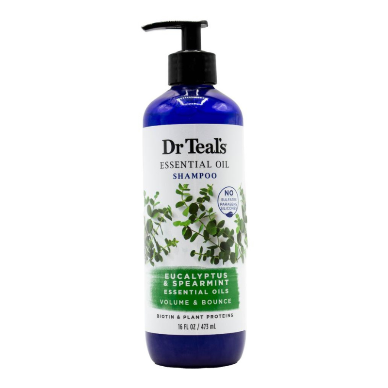 Dr Teals Essential Oil Shampoo Eucalyptus & Spearmint 473ml