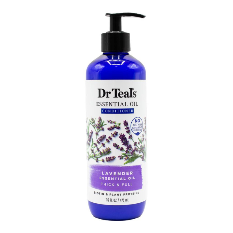 Dr Teals Essential Oil Conditioner Lavender Thick & Full 473ml