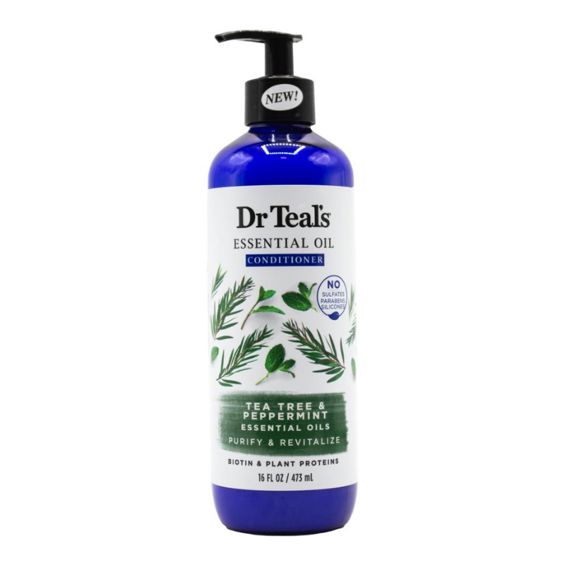 Dr Teals Essential Oil Conditioner Tea Tree & Peppermint 473ml