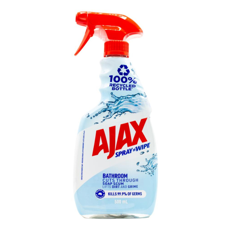 Ajax Spray N' Wipe Bathroom 500ml