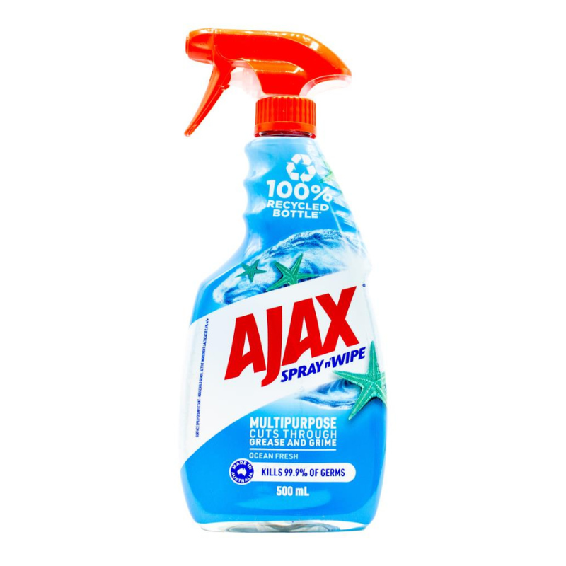 Ajax Spray N' Wipe Ocean Fresh 500ml