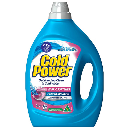 Cold Power With A Touch Of Fabric Softener Laundry Liquid 2L