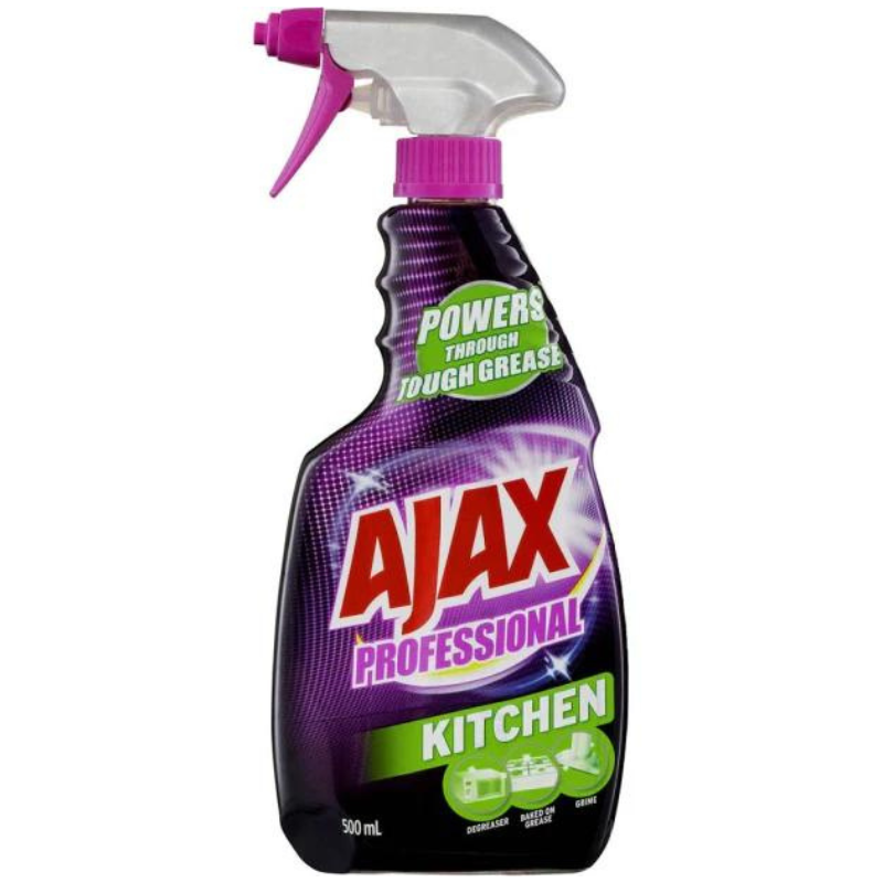 Ajax Professional Kitchen Powers Through Tough Grease 500ml