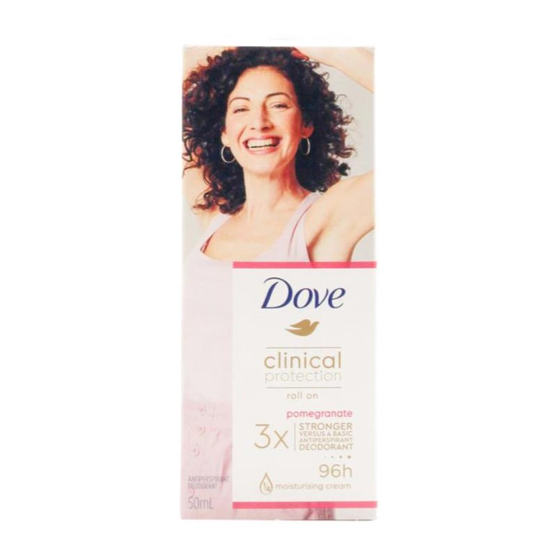 Dove Clinical Protection Roll On Pomegranate Roll On 50ml