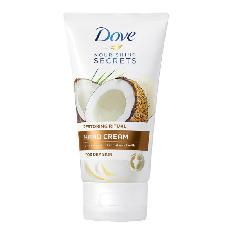 Dove Body Love Restoring Care Hand Cream With Coconut Oil And Almond Milk 75ml