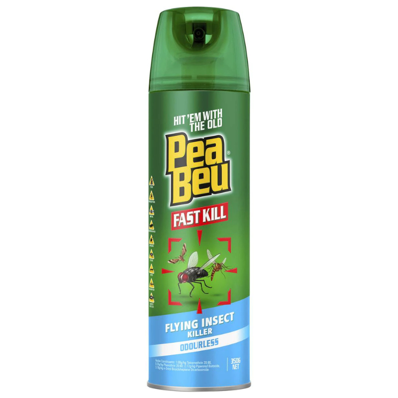 Pea Beu Fast Kill Flying Insect Killer Odourless 350g