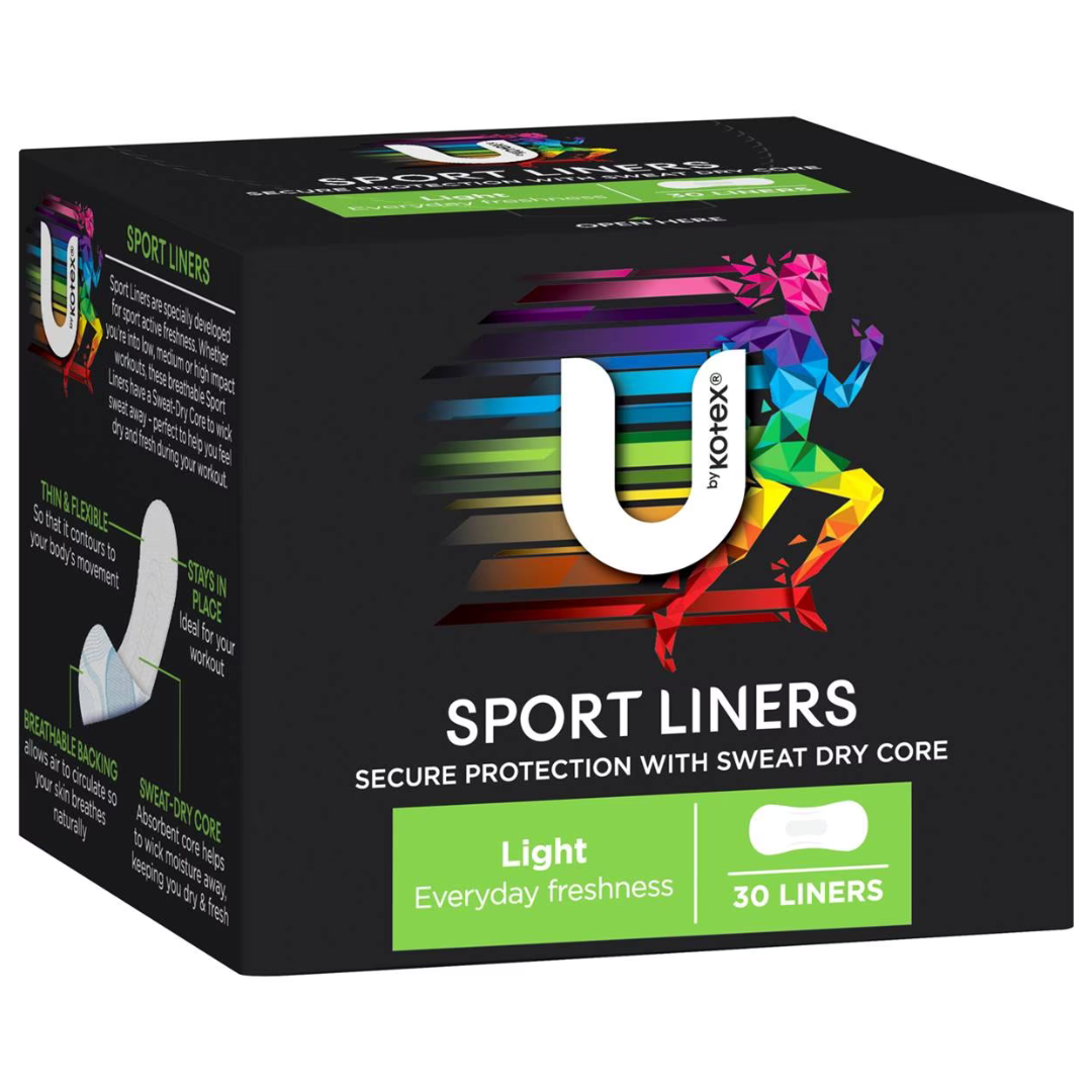 U By Kotex Sports Liners Sport 30 Pack – JWN Shop