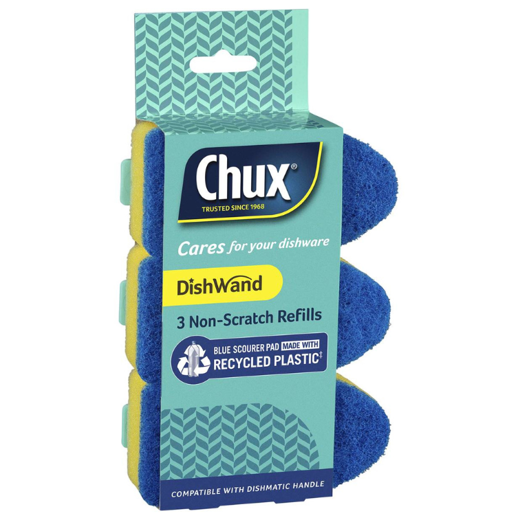Chux Dishwand 3 Non-Scratch Refills