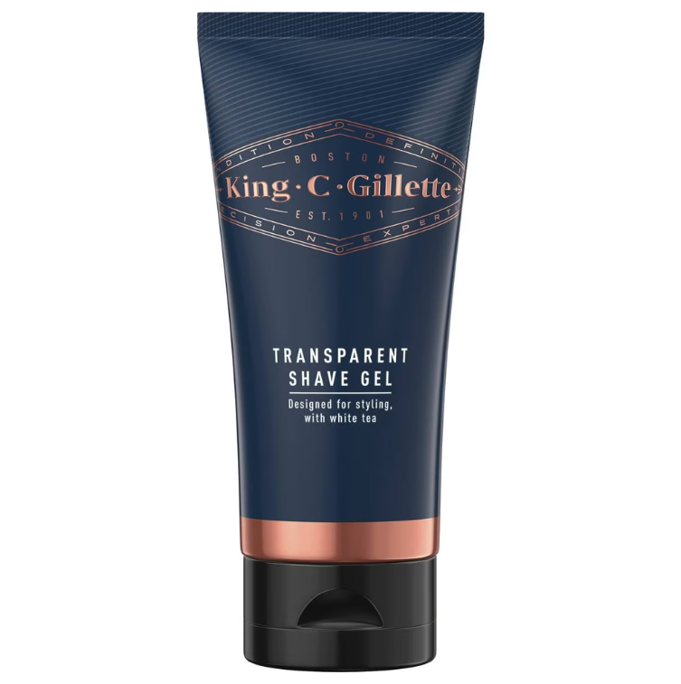 King.C Gillette Transparent Shave Gel 150ml