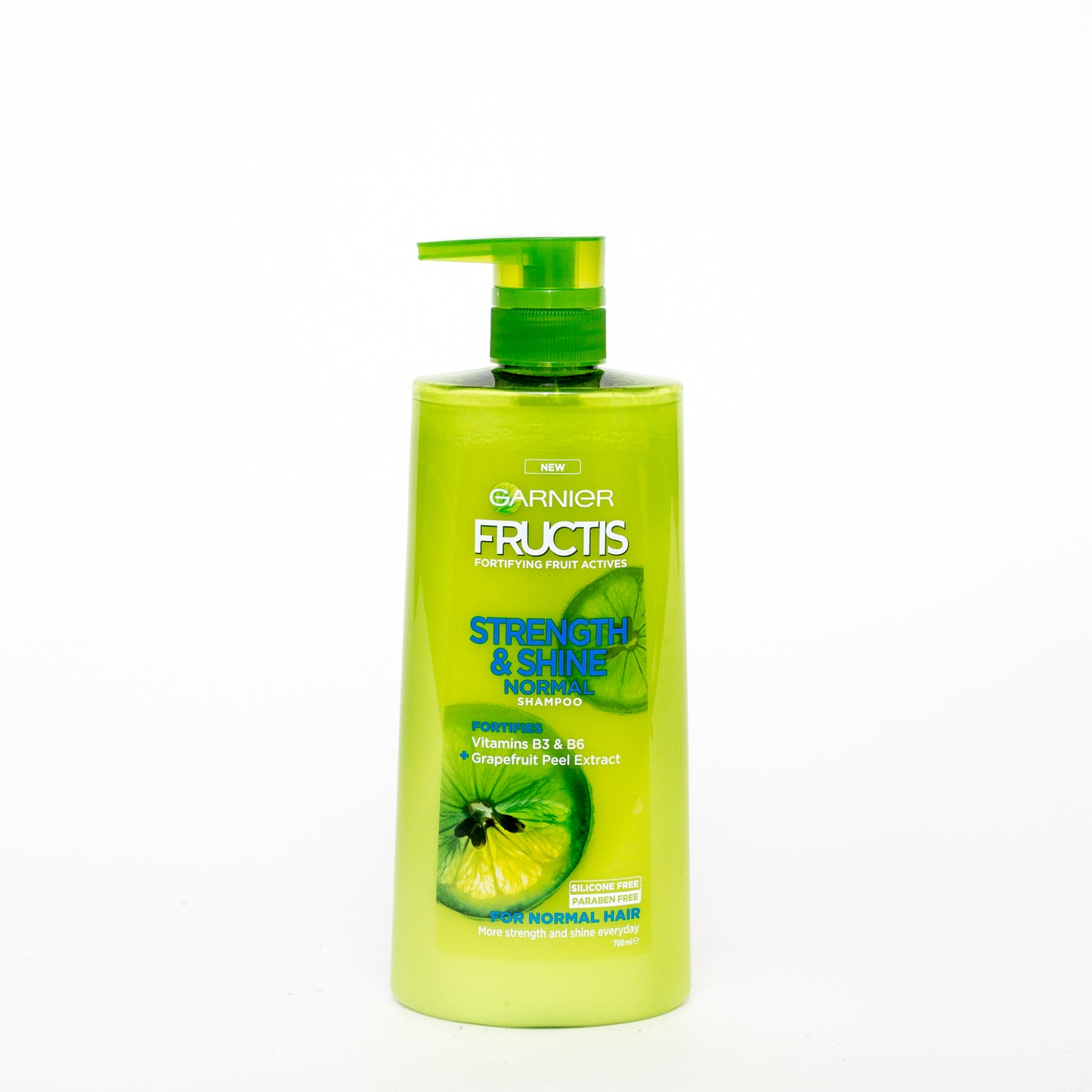 Garnier Strength & Shine Normal Shampoo Pump 700ml