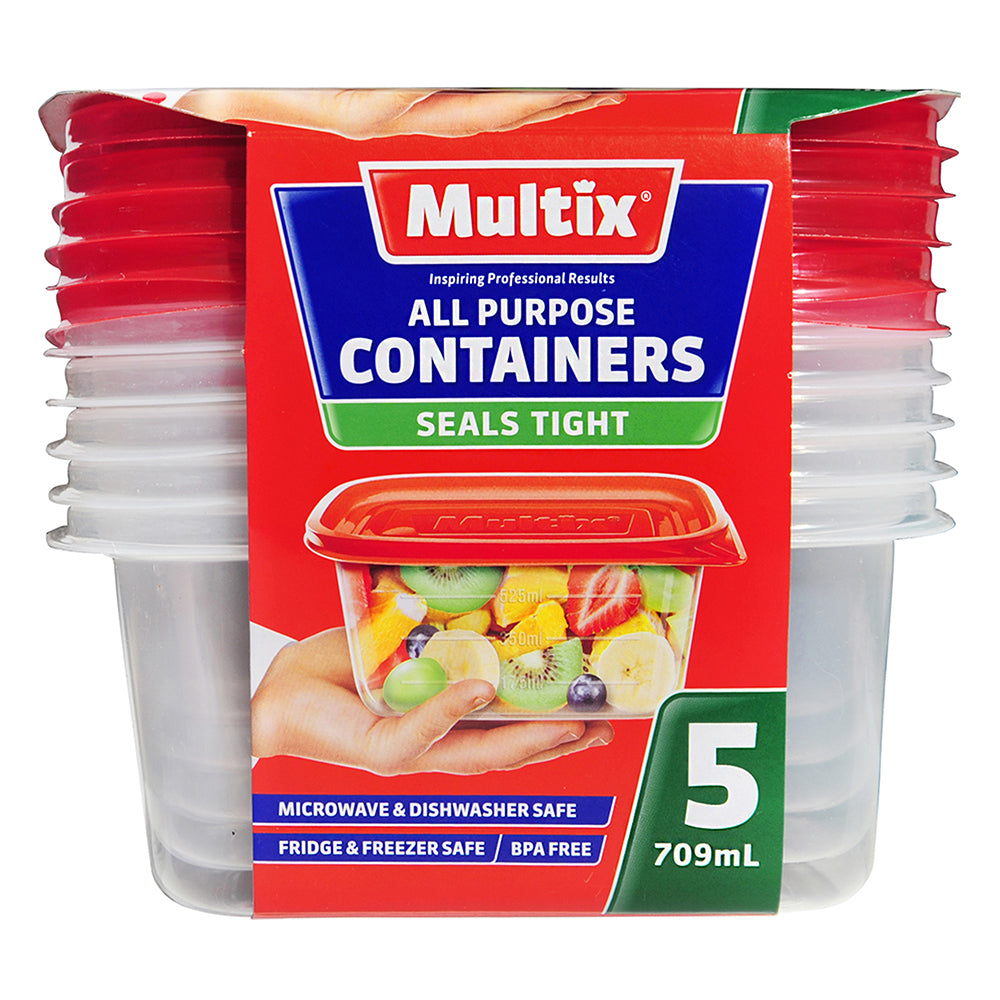 Multix Containers All Purpose 709 ml 5 Pack JWN Shop