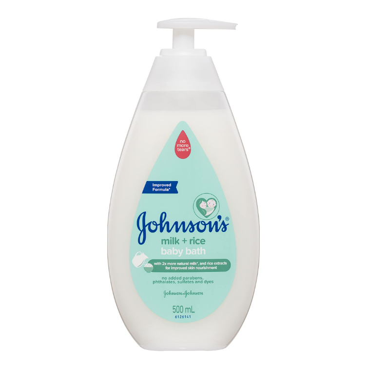 Johnson's Milk + Rice Baby Bath 500ml