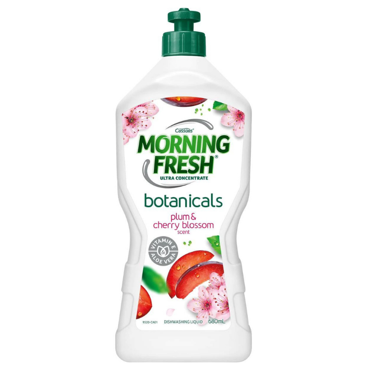 Morning Fresh Botanicals Plum & Cherry Blossom Dishwashing Liquid 680ml