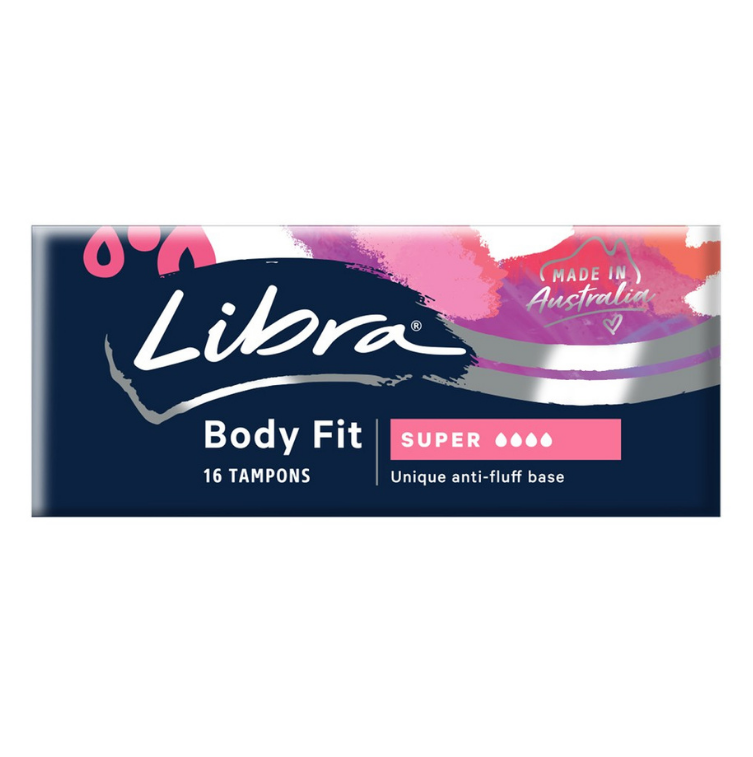 Libra Body Fit 16 Super Tampons