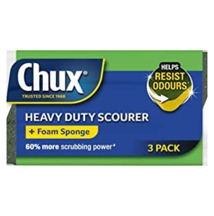 Chux Heavy Duty Scourer Scrubs 3 Pack