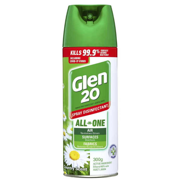 Glen 20 Spray Disinfectant Country Scent 300g