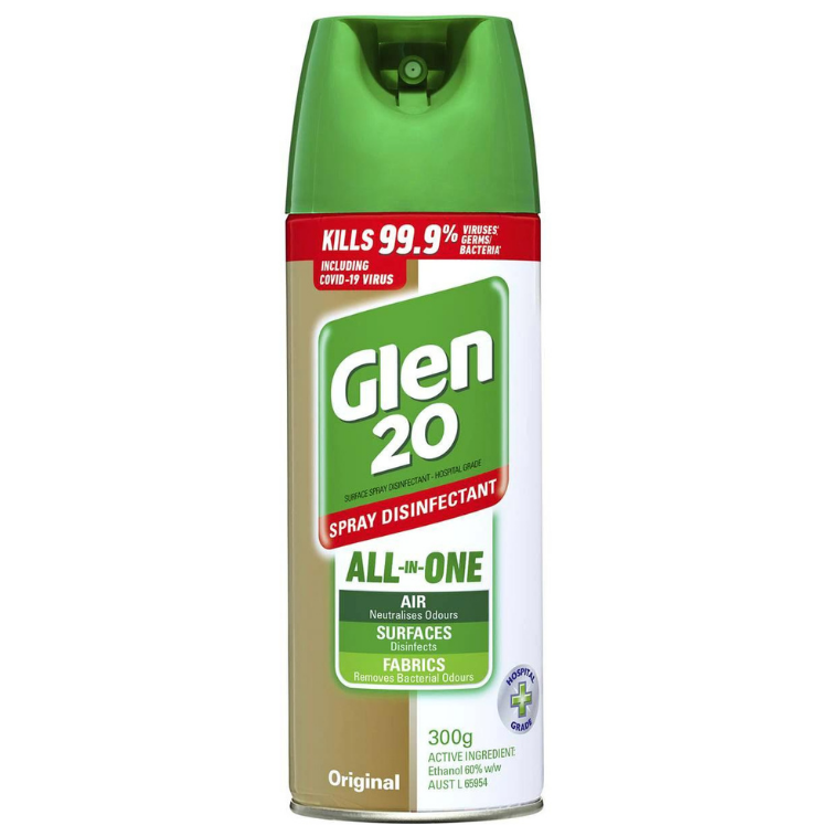 Glen 20 Spray Disinfectant Original Scent 300g
