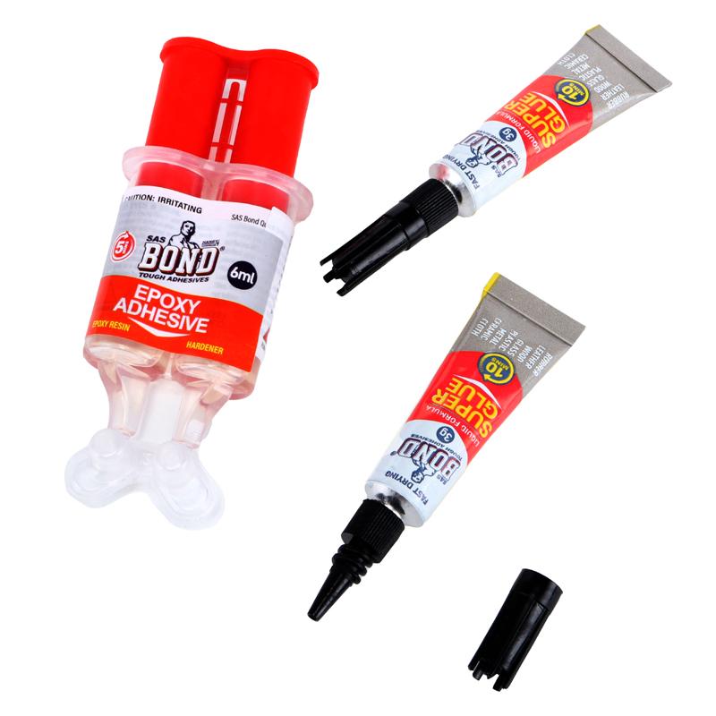 Handy Hardware Super Glue Epoxy Set 12g 3Pack