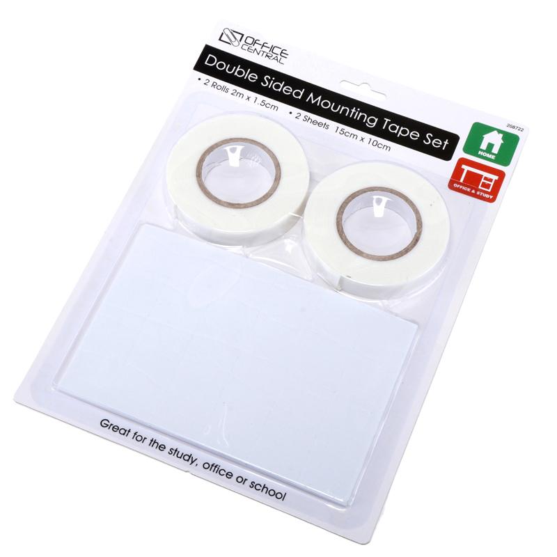 Office Central Double Sided Mounting Tape Set