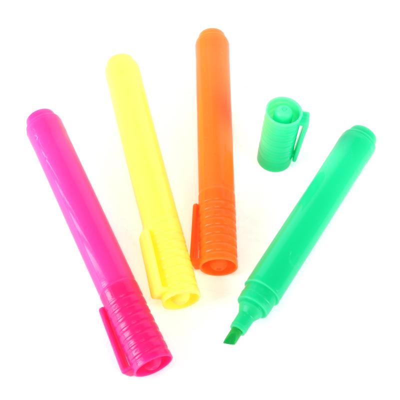 Office Central Highlighter Marker Pens 4 Pack