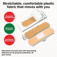1St Care Plastic Adhesive Bandages 40 Pack