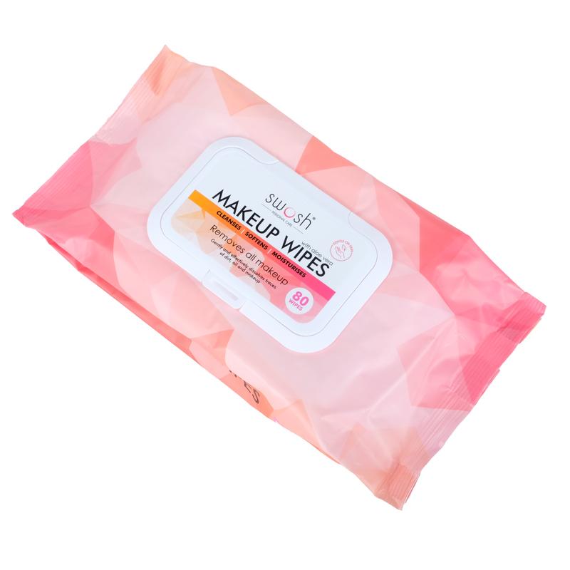 Swosh Makeup Wipes 80 Pack